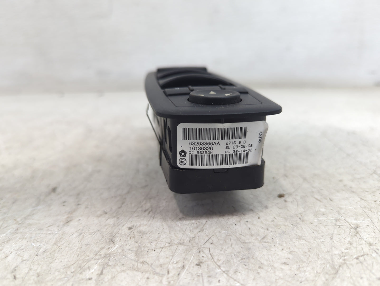 2016-2020 Dodge Grand Caravan Master Power Window Switch Replacement Driver Side Left P/N:68298866AA 10136326 Fits OEM Used 