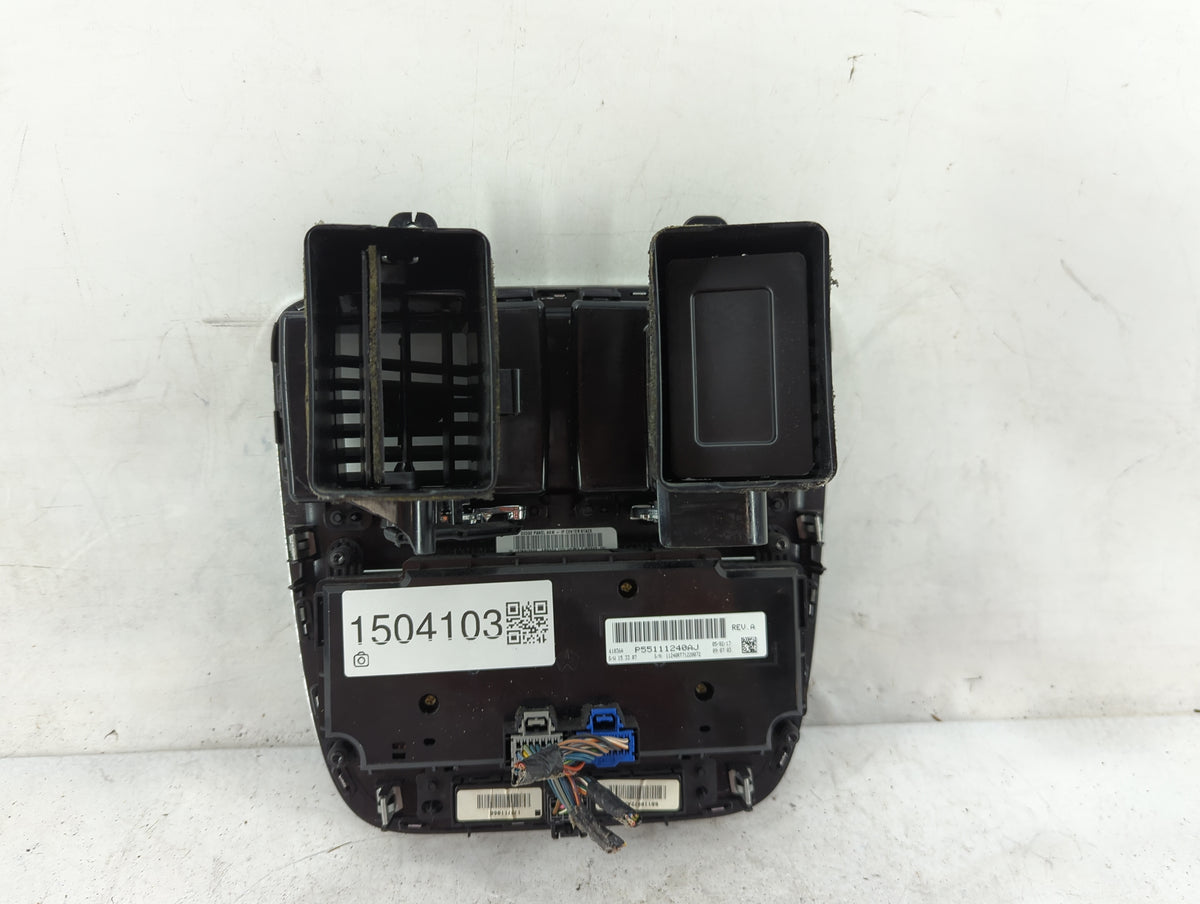 2011-2020 Dodge Grand Caravan Climate Control Module Temperature AC/Heater Replacement P/N:P55111240AJ Fits OEM Used Auto Pa