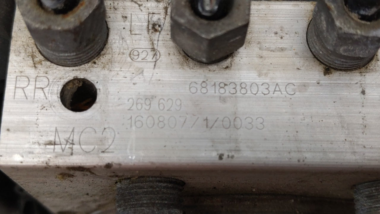 2015-2018 Dodge Grand Caravan ABS Pump Control Module Replacement P/N:P68183803AC 68183803AC Fits Fits 2015 2016 2017 2018 O