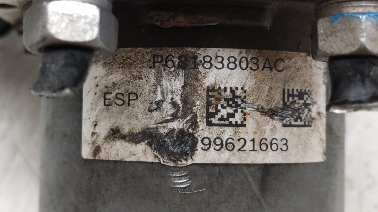 2015-2018 Dodge Grand Caravan ABS Pump Control Module Replacement P/N:P68183803AC 68183803AC Fits Fits 2015 2016 2017 2018 O