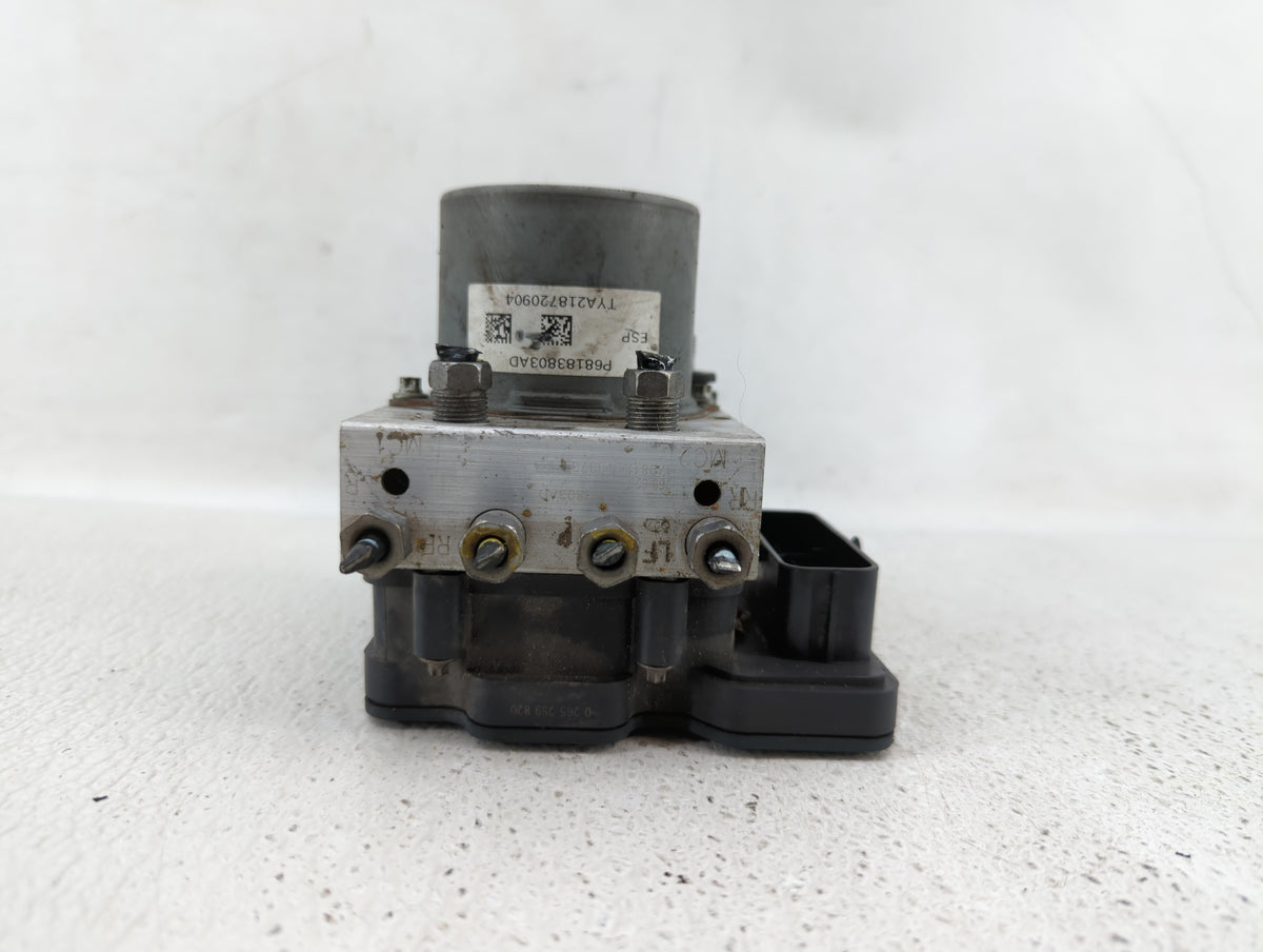 2015-2020 Dodge Grand Caravan Anti-Lock Brake ABS Pump Module Actuator OEM P/N:68183803AC P68183803AC Fits OEM Used Auto Par