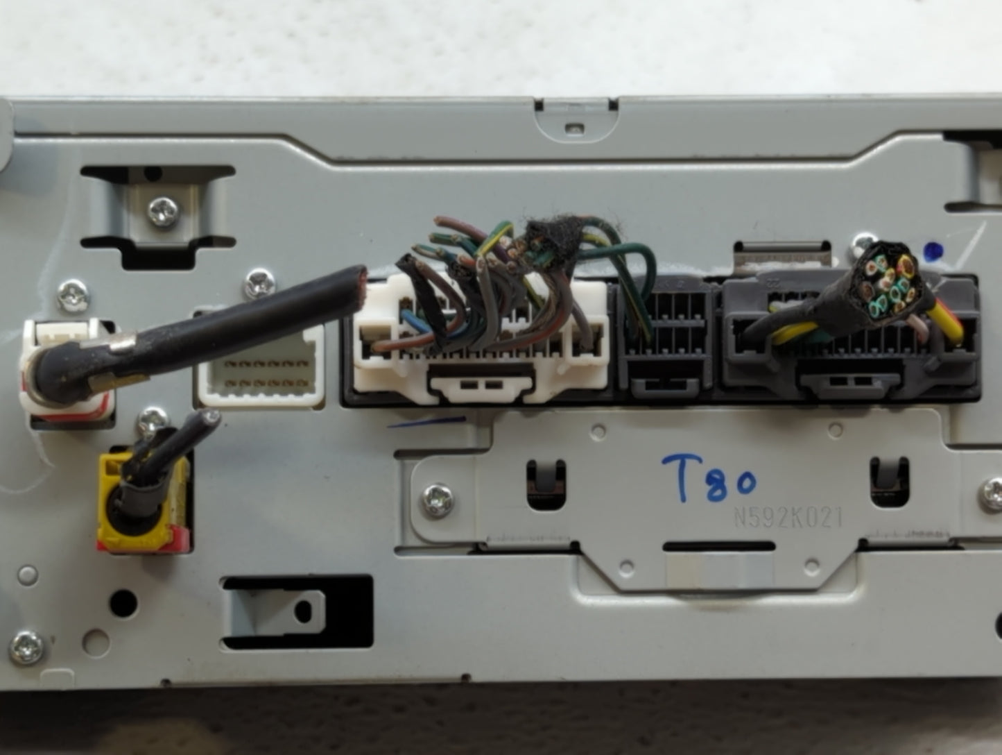 2012-2020 Dodge Grand Caravan Radio AM FM Cd Player Receiver Replacement P/N:P68363459AB P68433486AA Fits OEM Used Auto Part
