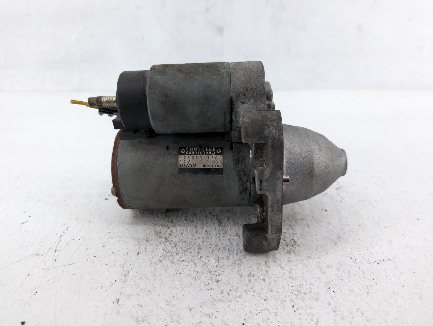 2011-2020 Dodge Grand Caravan Car Starter Motor Solenoid OEM P/N:428000-7200 04801839AB Fits OEM Used Auto Parts - Oemusedau