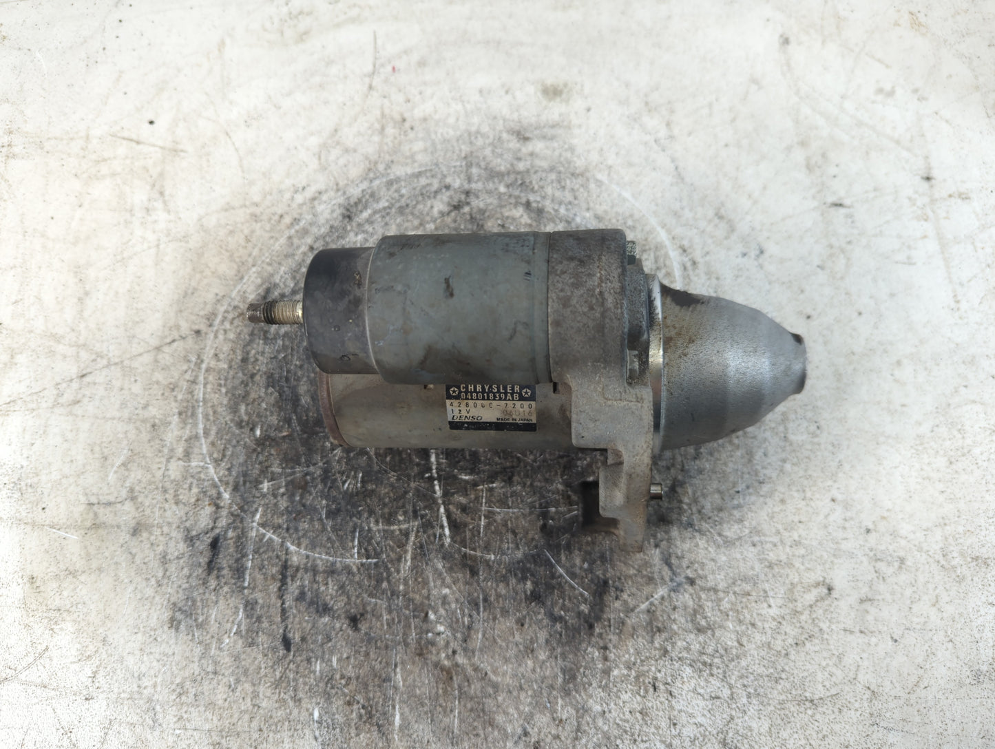 2011-2020 Dodge Grand Caravan Car Starter Motor Solenoid OEM P/N:428000-7200 04801839AB Fits OEM Used Auto Parts - Oemusedau
