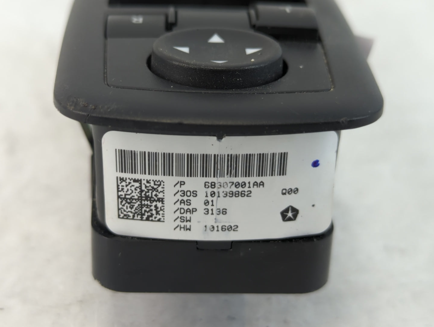 2018-2020 Dodge Journey Master Power Window Switch Replacement Driver Side Left P/N:68307001AA Fits Fits 2018 2019 2020 OEM 