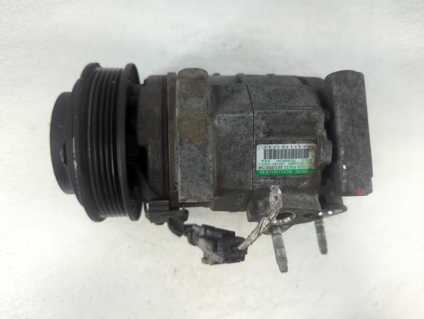 2011-2019 Dodge Journey Air Conditioning A/c Ac Compressor Oem - Oemusedautoparts1.com