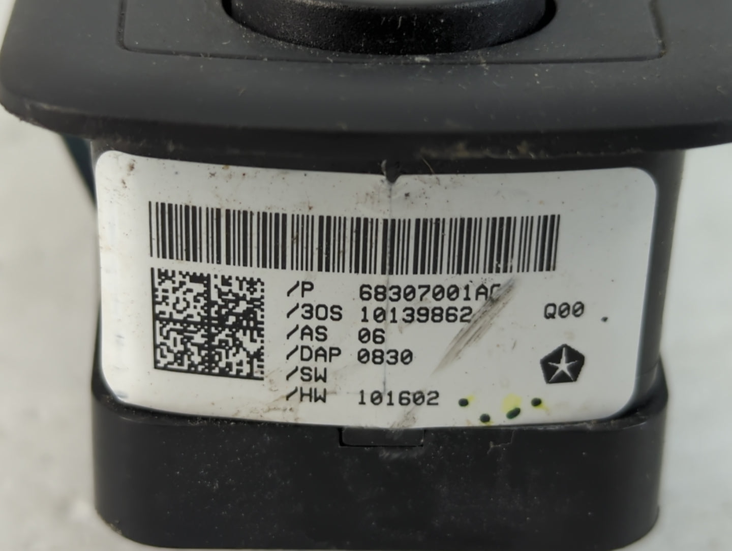 2018-2020 Dodge Journey Master Power Window Switch Replacement Driver Side Left P/N:68307001AC Fits Fits 2018 2019 2020 OEM 