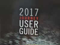 2017 Dodge Journey Owners Manual Book Guide P/N:17JC49-926-AA OEM Used Auto Parts - Oemusedautoparts1.com
