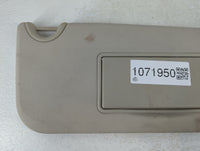 2017 Dodge Journey Sun Visor Shade Replacement Passenger Right Mirror Fits OEM Used Auto Parts - Oemusedautoparts1.com