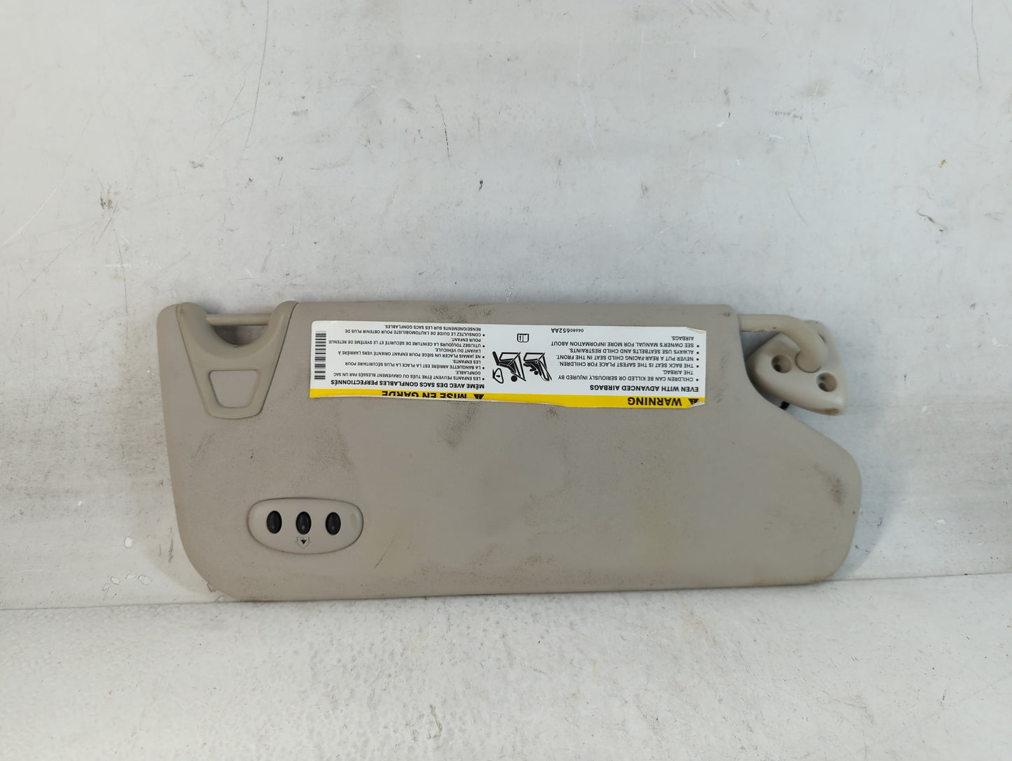 2011-2020 Dodge Journey Sun Visor Shade Replacement Passenger Right Mirror Fits OEM Used Auto Parts - Oemusedautoparts1.com