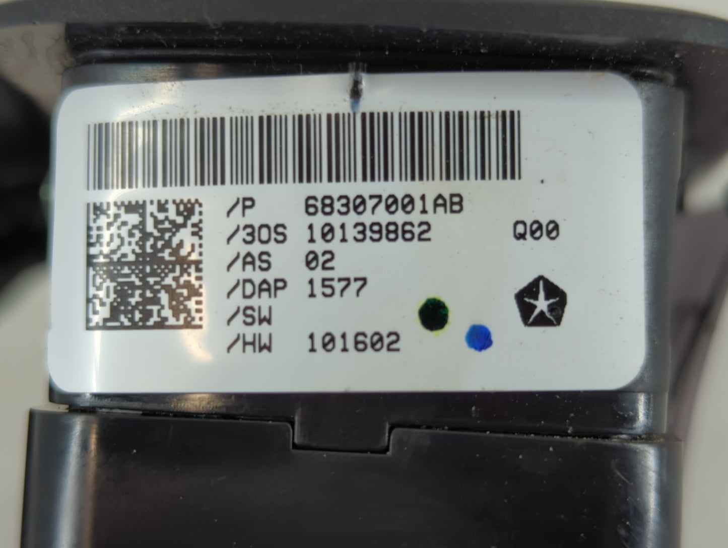 2018-2020 Dodge Journey Master Power Window Switch Replacement Driver Side Left P/N:68307001AB Fits Fits 2018 2019 2020 OEM 