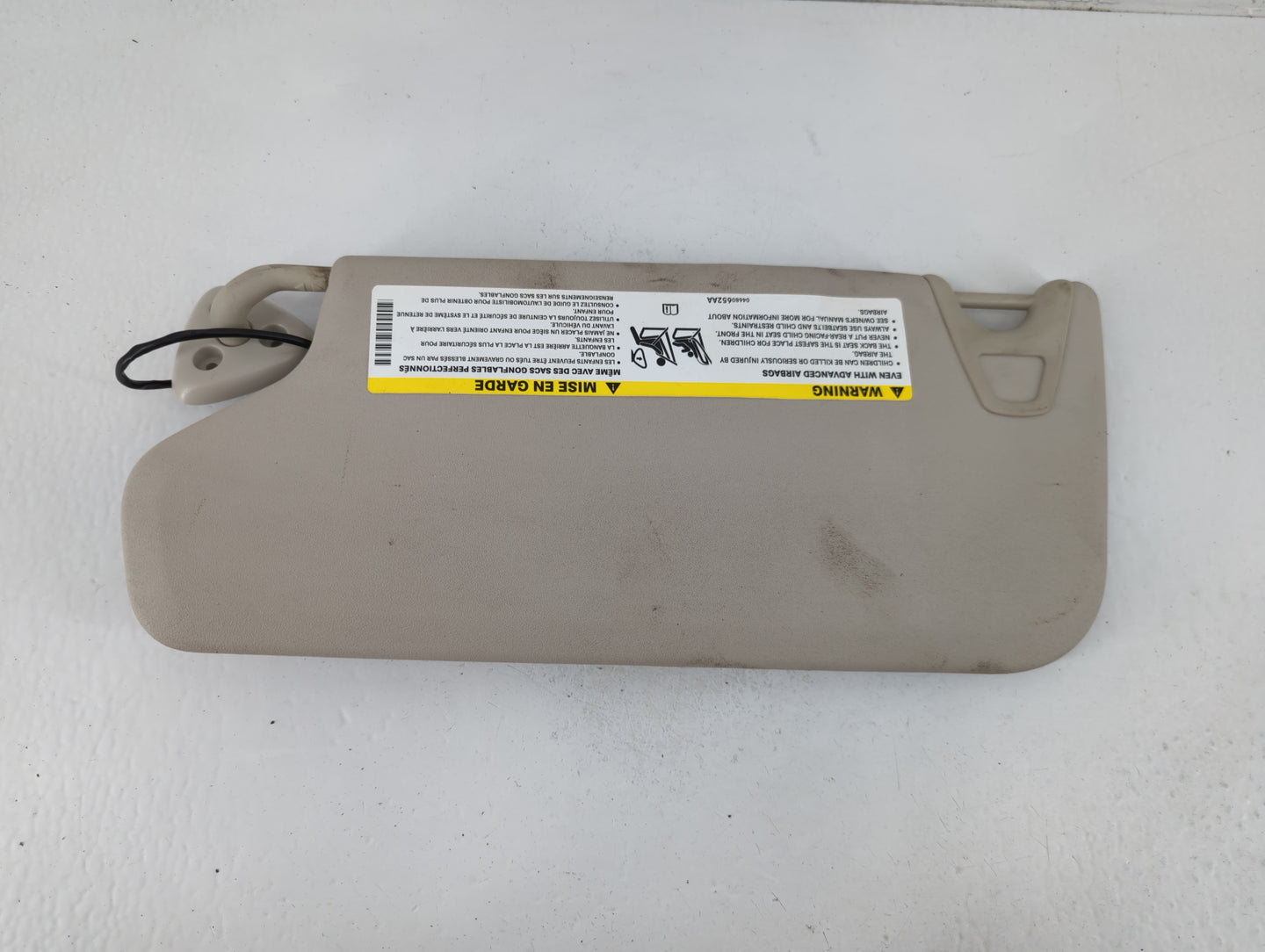 2011-2020 Dodge Journey Sun Visor Shade Replacement Passenger Right Mirror Fits OEM Used Auto Parts - Oemusedautoparts1.com