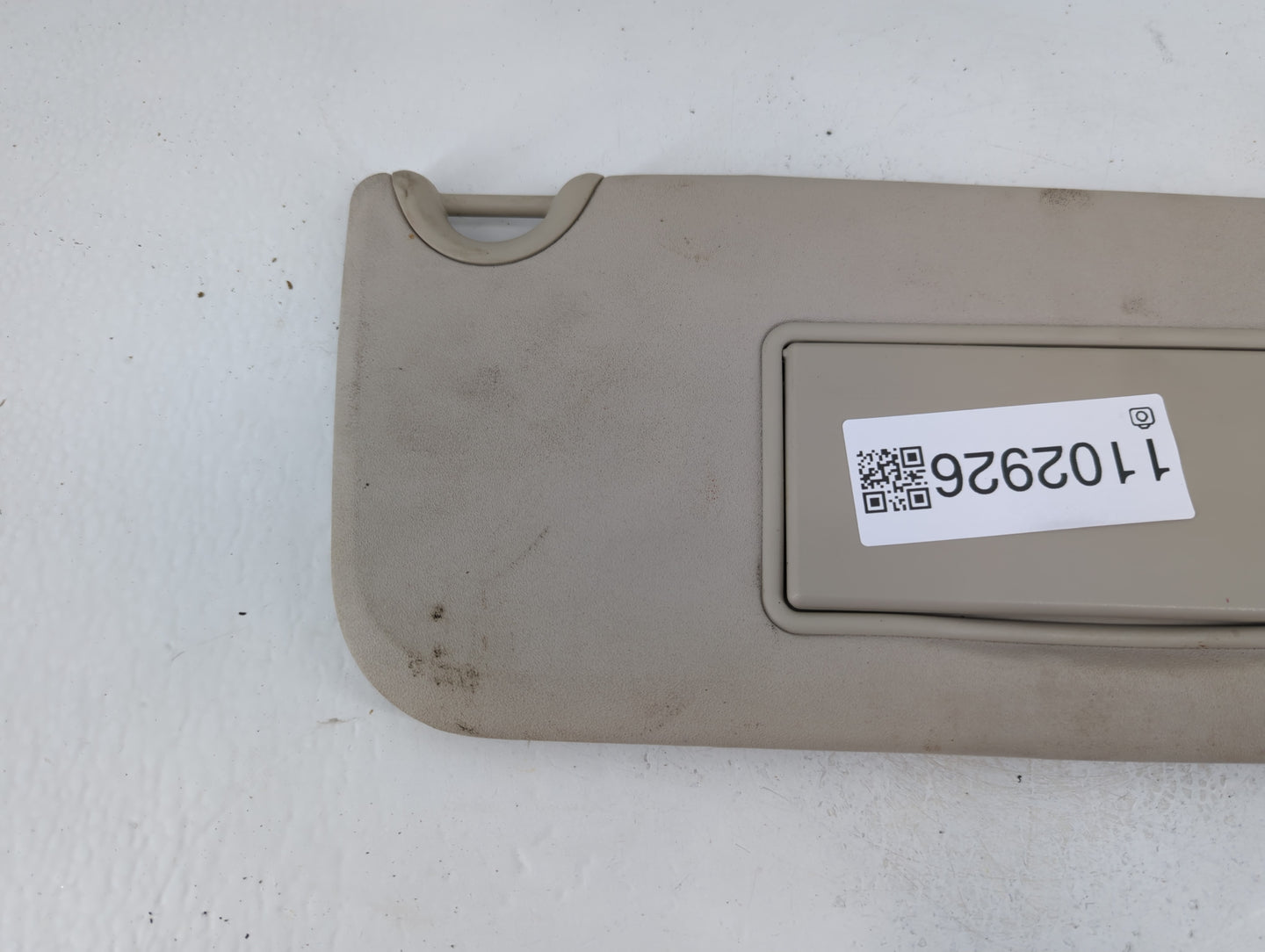 2017 Dodge Journey Sun Visor Shade Replacement Passenger Right Mirror Fits OEM Used Auto Parts - Oemusedautoparts1.com