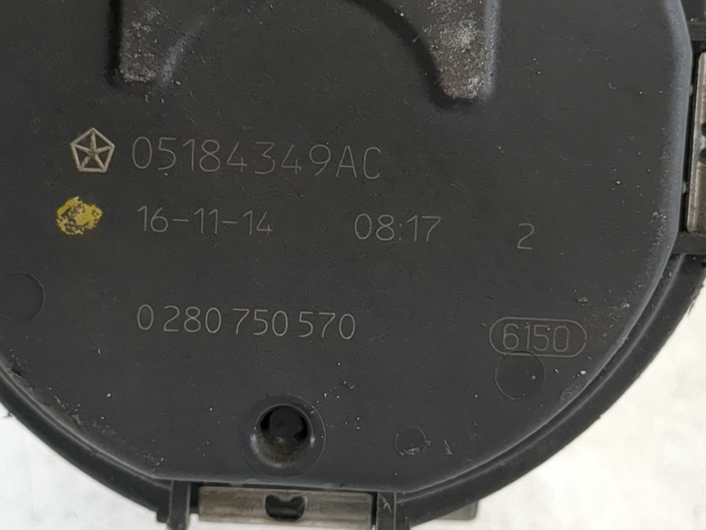 2011-2019 Dodge Journey Throttle Body P/N:05184349AC Fits Fits 2011 2012 2013 2014 2015 2016 2017 2018 2019 2020 2021 2022 O