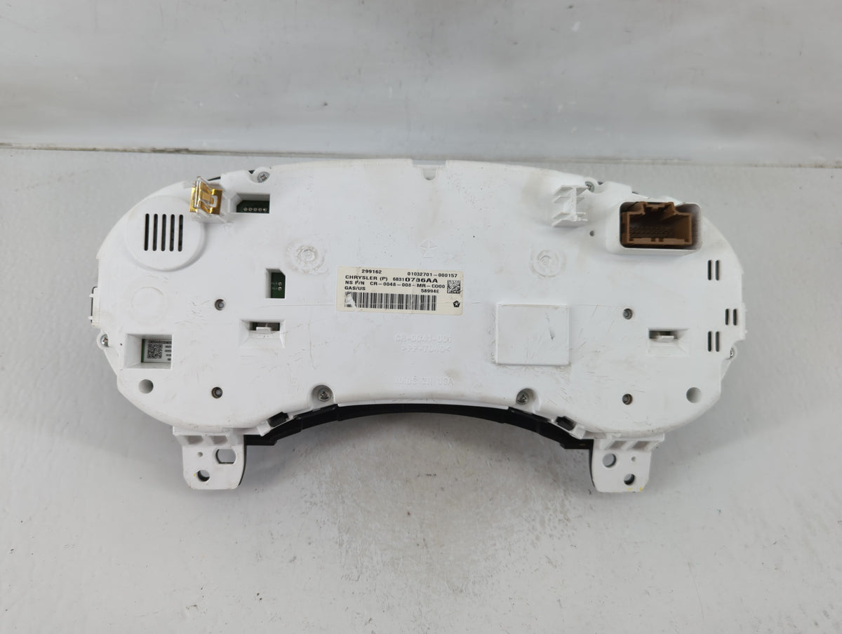 2017 Dodge Journey Instrument Cluster Speedometer Gauges P/N:68310786AA Miles: Fits OEM Used Auto Parts - Oemusedautoparts1.