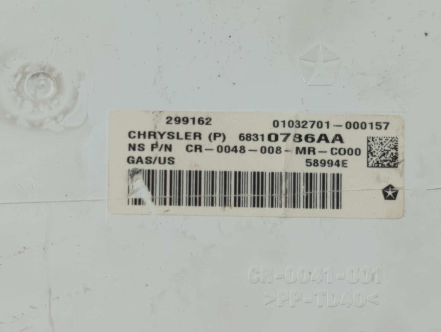 2017 Dodge Journey Instrument Cluster Speedometer Gauges P/N:68310786AA Fits OEM Used Auto Parts - Oemusedautoparts1.com