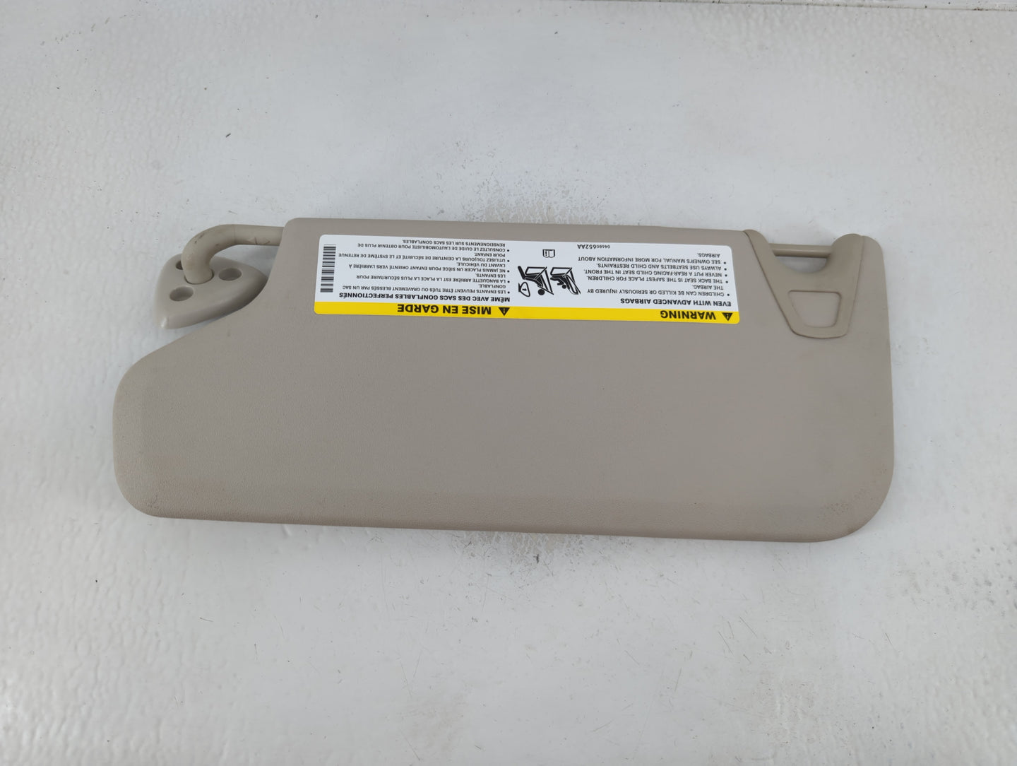 2017 Dodge Journey Sun Visor Shade Replacement Passenger Right Mirror Fits OEM Used Auto Parts - Oemusedautoparts1.com