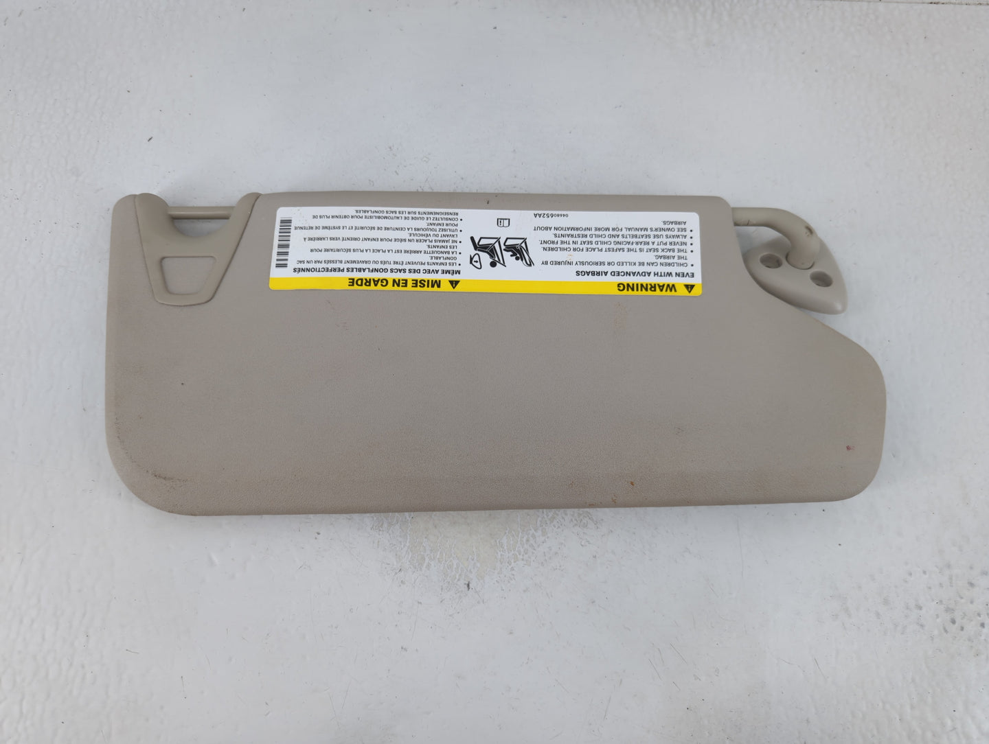 2017 Dodge Journey Sun Visor Shade Replacement Driver Left Mirror Fits OEM Used Auto Parts - Oemusedautoparts1.com