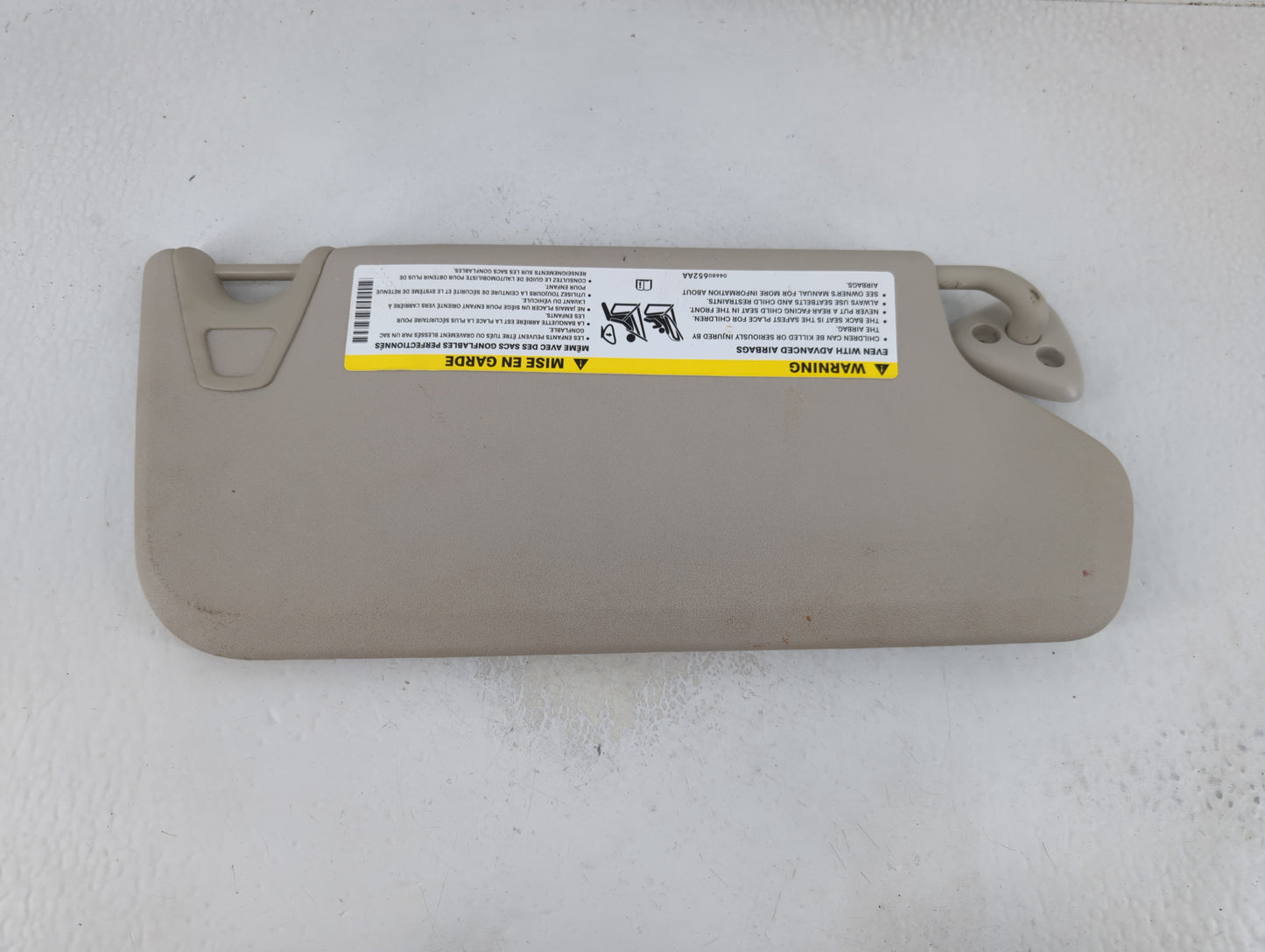 2017 Dodge Journey Sun Visor Shade Replacement Driver Left Mirror Fits OEM Used Auto Parts - Oemusedautoparts1.com