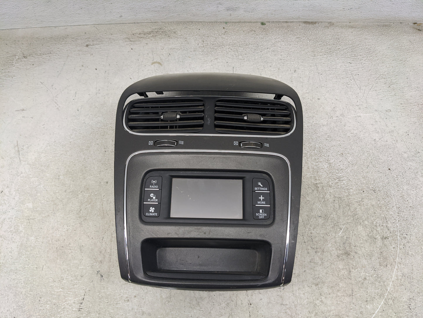 2017 Dodge Journey Information Display Screen 1130271 - Oemusedautoparts1.com