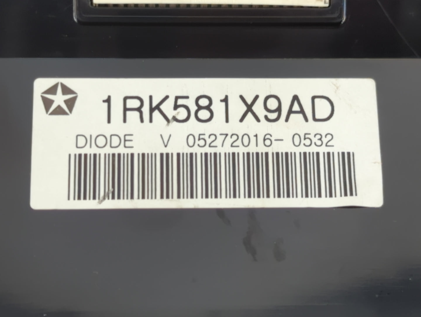 2011-2017 Dodge Journey Climate Control Module Temperature AC/Heater Replacement P/N:1RK581X9AD Fits OEM Used Auto Parts - O