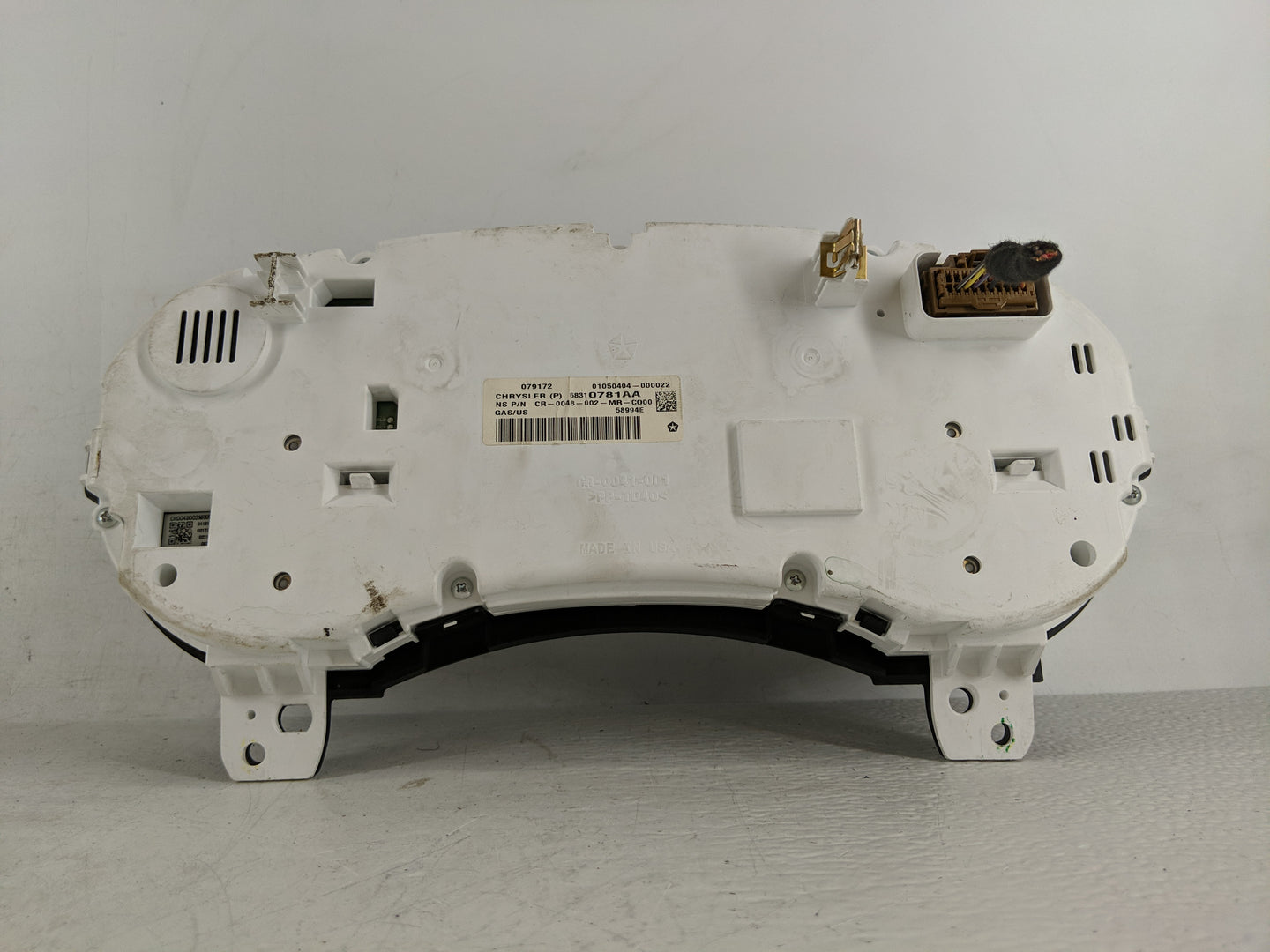 2017 Dodge Journey Instrument Cluster Speedometer Gauges P/N:68310781AA Fits OEM Used Auto Parts - Oemusedautoparts1.com