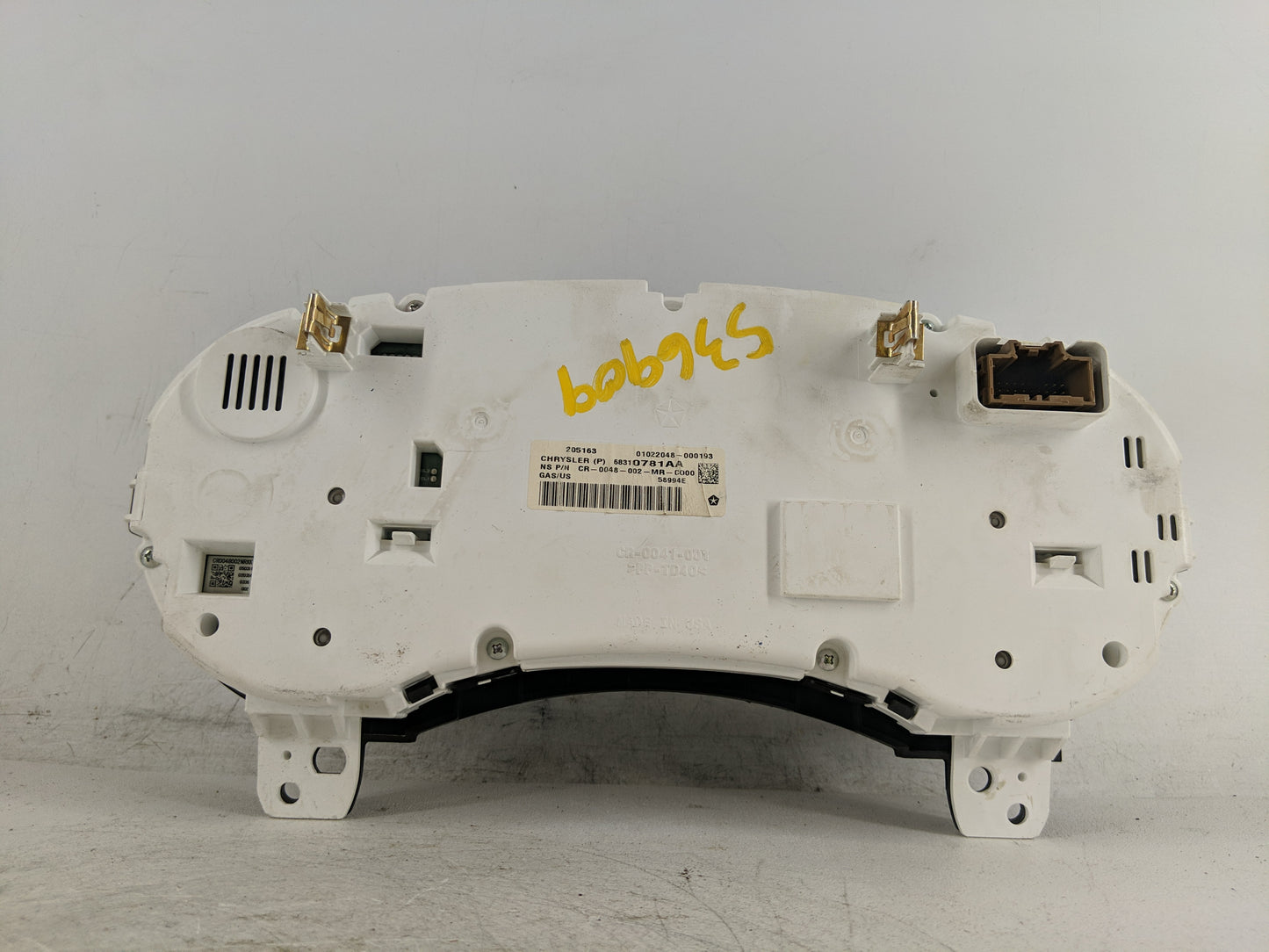 2017 Dodge Journey Instrument Cluster Speedometer Gauges P/N:68310781AA Fits OEM Used Auto Parts - Oemusedautoparts1.com
