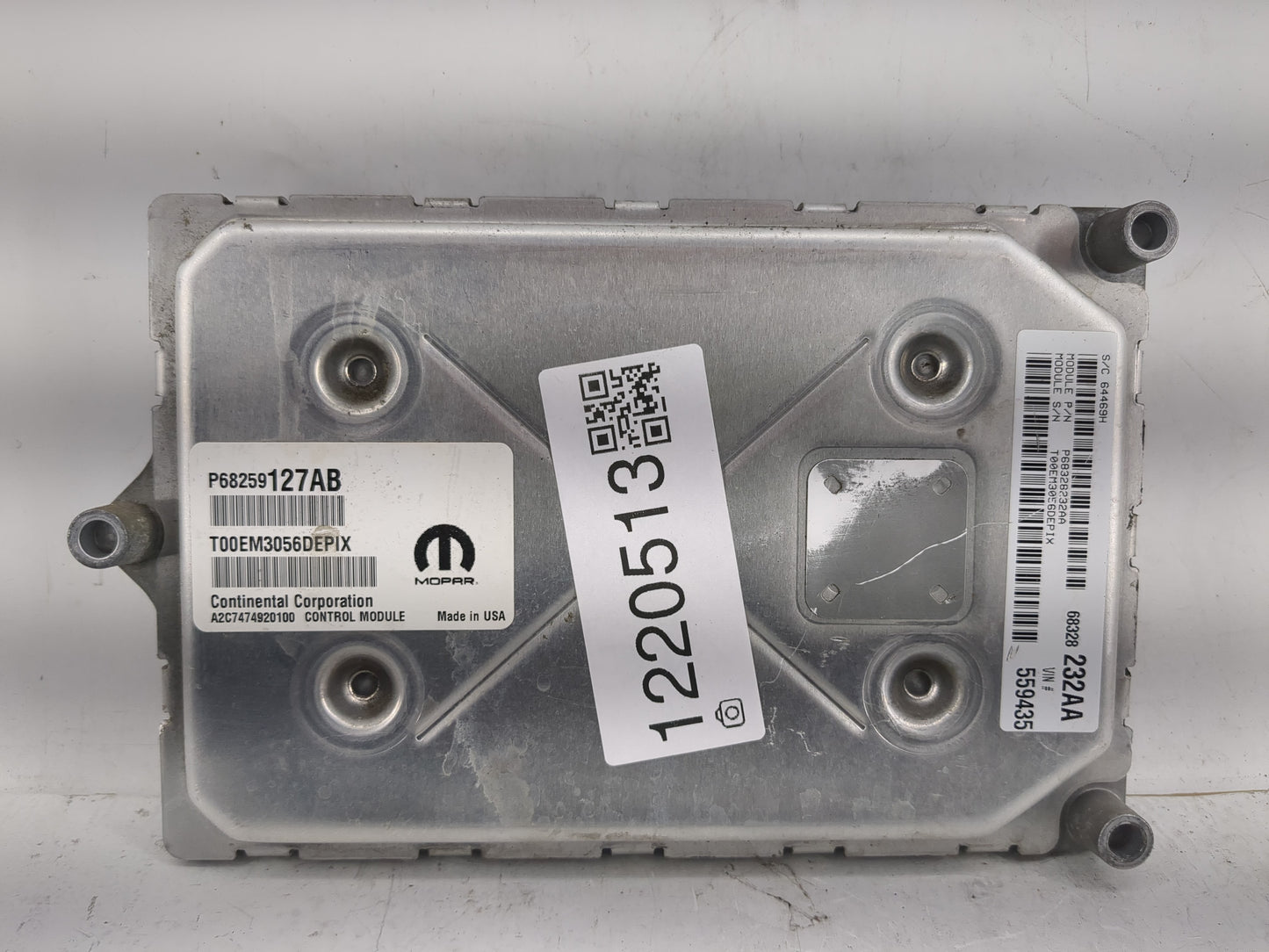 2016-2020 Dodge Journey PCM Engine Control Computer ECU ECM PCU OEM P/N:P68259127AB Fits Fits 2016 2017 2018 2019 2020 OEM U
