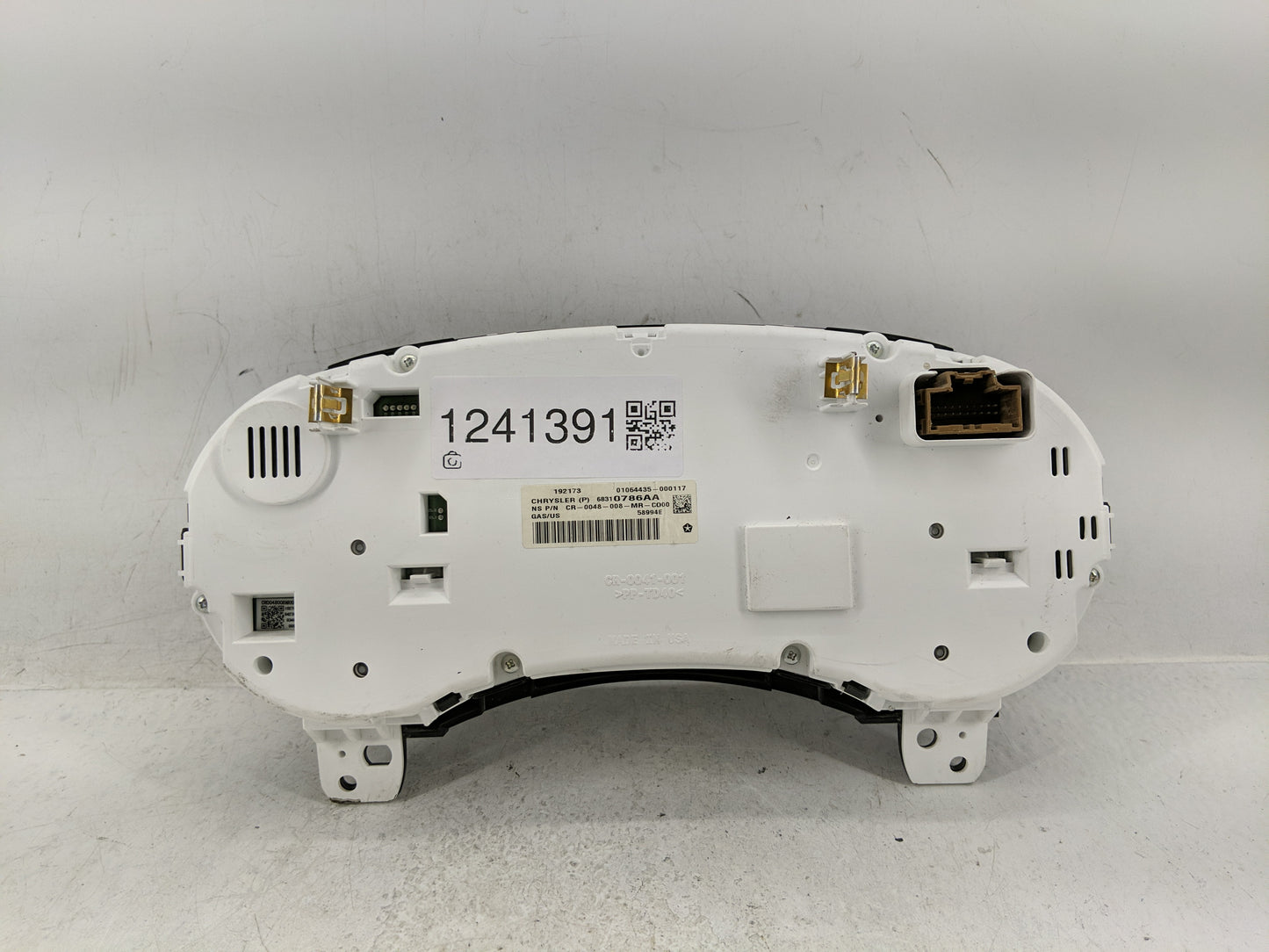 2017 Dodge Journey Instrument Cluster Speedometer Gauges P/N:68310786AA Fits OEM Used Auto Parts - Oemusedautoparts1.com