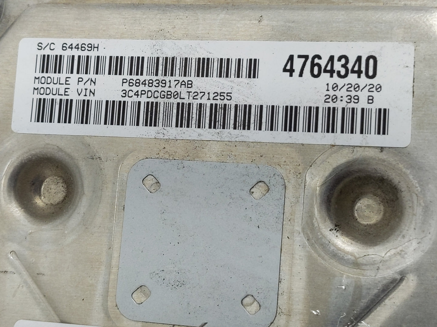 2016-2020 Dodge Journey PCM Engine Control Computer ECU ECM PCU OEM P/N:P68259127AB Fits Fits 2016 2017 2018 2019 2020 OEM U