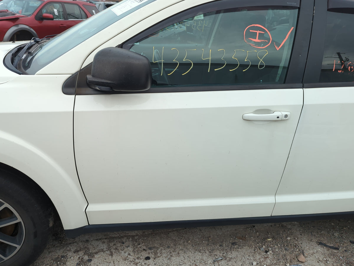 2017 Dodge Journey Driver Front Door Oem 1288755 - Oemusedautoparts1.com