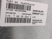 2018-2020 Dodge Journey Radio AM FM Cd Player Receiver Replacement P/N:P68209665AF Fits Fits 2018 2019 2020 OEM Used Auto Pa