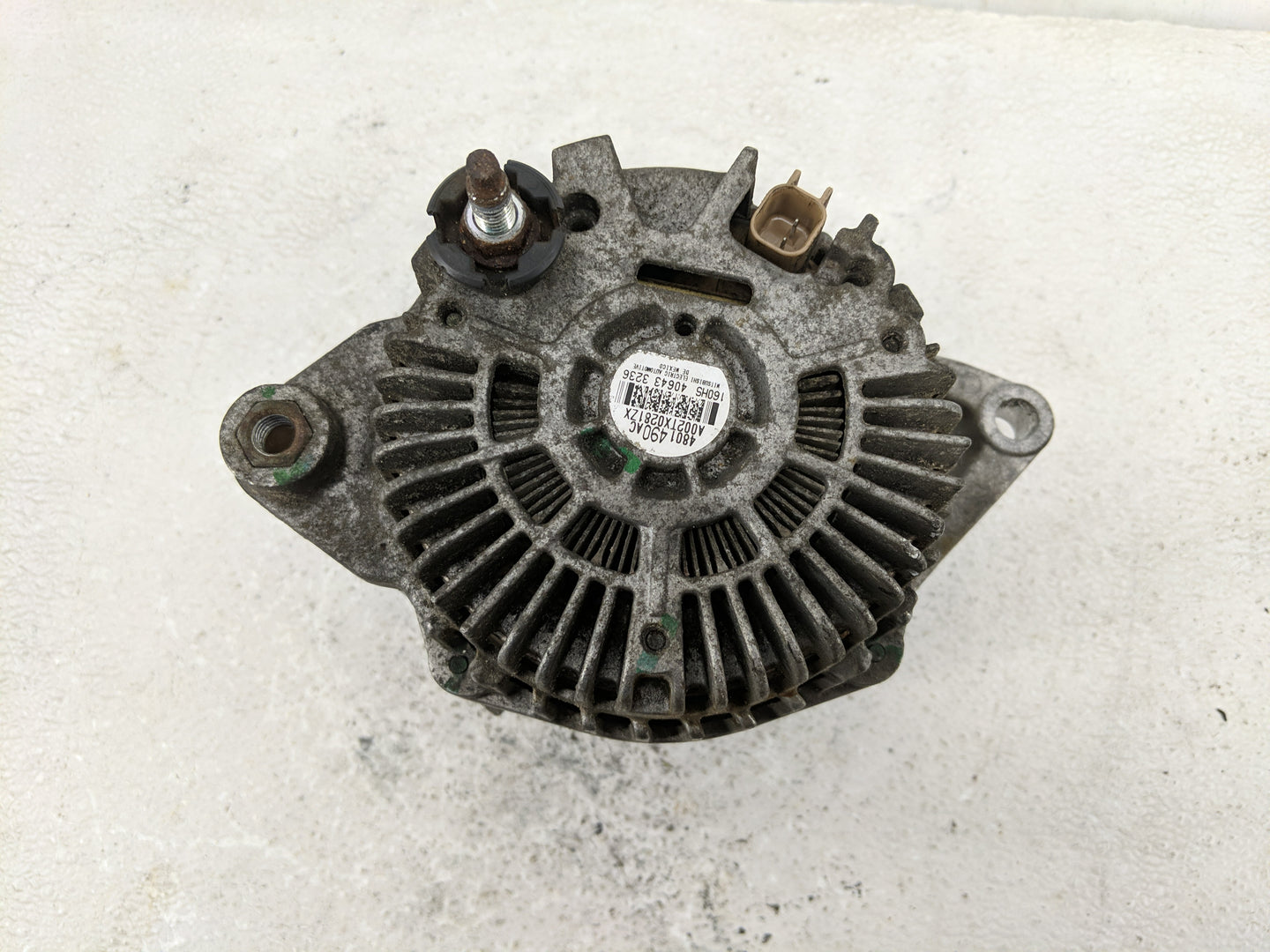 2009-2020 Dodge Journey Alternator Replacement Generator Charging Assembly Engine OEM P/N:4801490AC Fits OEM Used Auto Parts