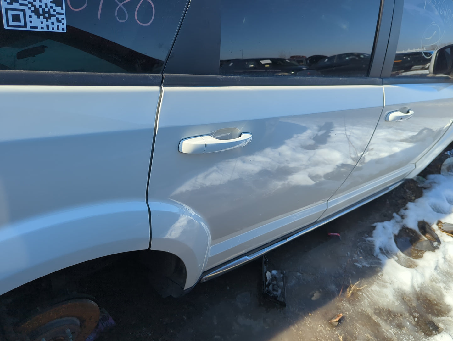 2017 Dodge Journey Passenger Rear Door Oem 1359579 - Oemusedautoparts1.com
