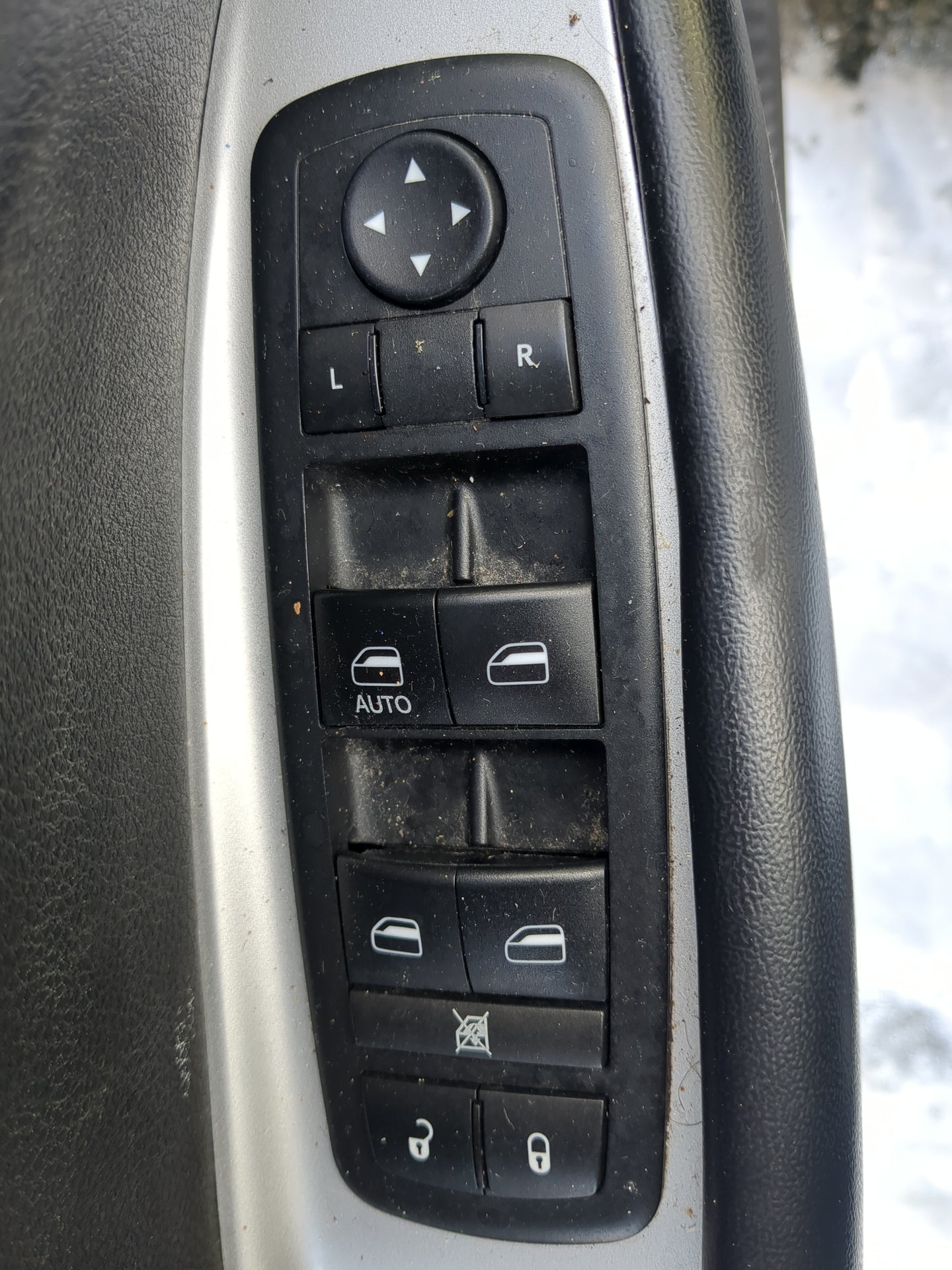 2018-2020 Dodge Journey Master Power Window Switch Replacement Driver Side Left Fits Fits 2018 2019 2020 OEM Used Auto Parts