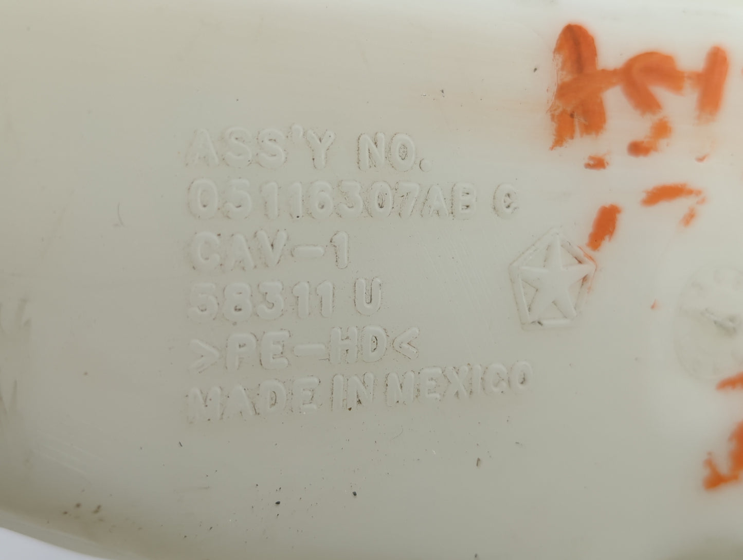 2017 Dodge Journey Windshield Washer Fluid Reservoir Bottle Oem - Oemusedautoparts1.com