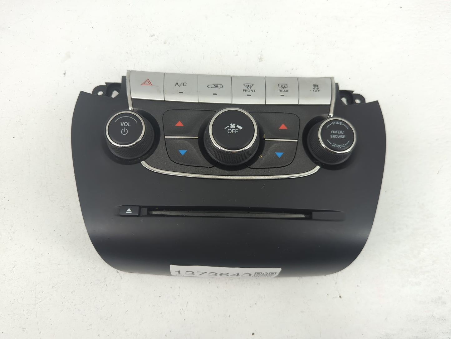 2011-2017 Dodge Journey Climate Control Module Temperature AC/Heater Replacement P/N:1RK581X9AD Fits OEM Used Auto Parts - O