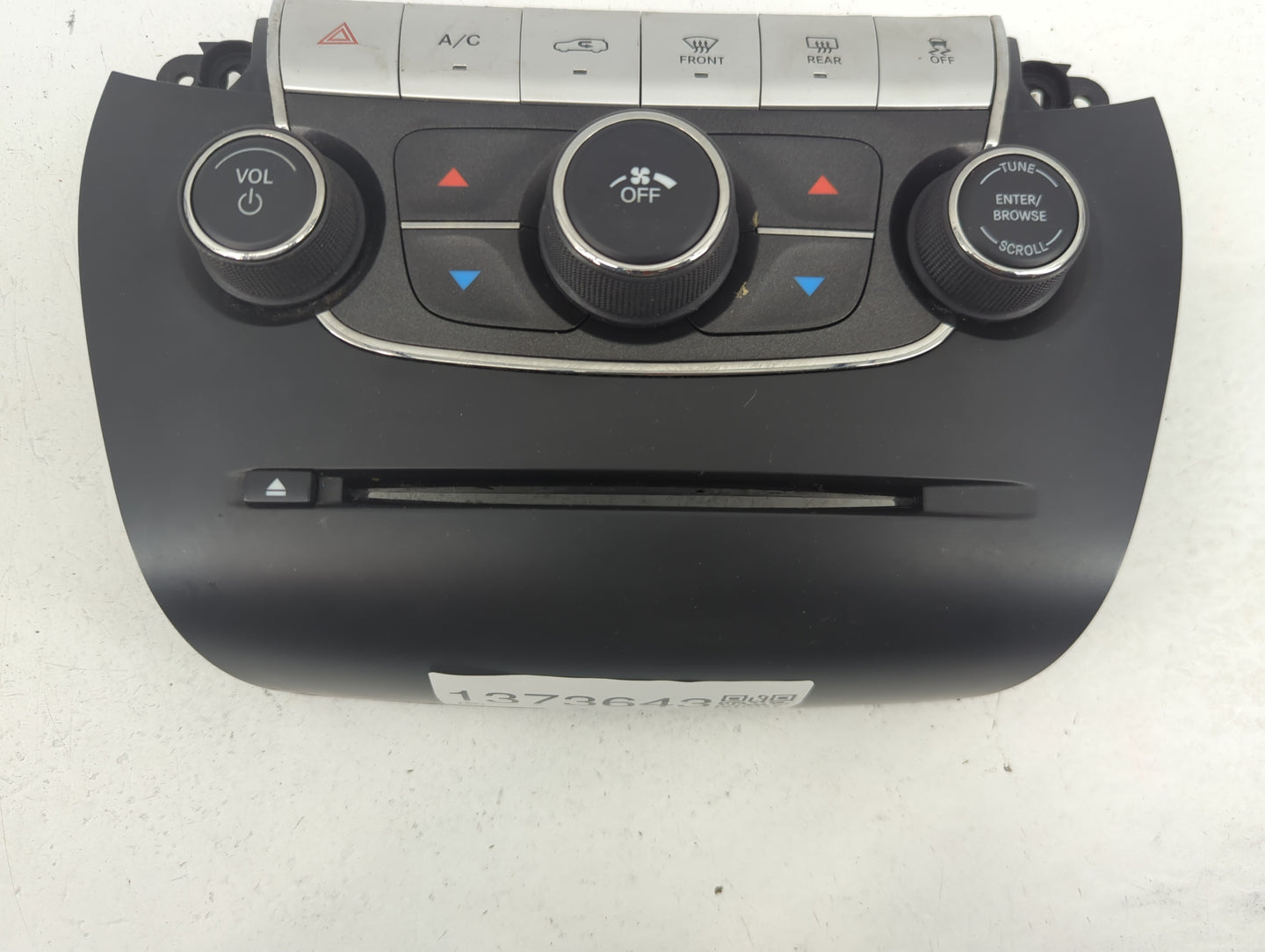 2011-2017 Dodge Journey Climate Control Module Temperature AC/Heater Replacement P/N:1RK581X9AD Fits OEM Used Auto Parts - O