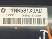 2011-2017 Dodge Journey Climate Control Module Temperature AC/Heater Replacement P/N:1RK581X9AD Fits OEM Used Auto Parts - O