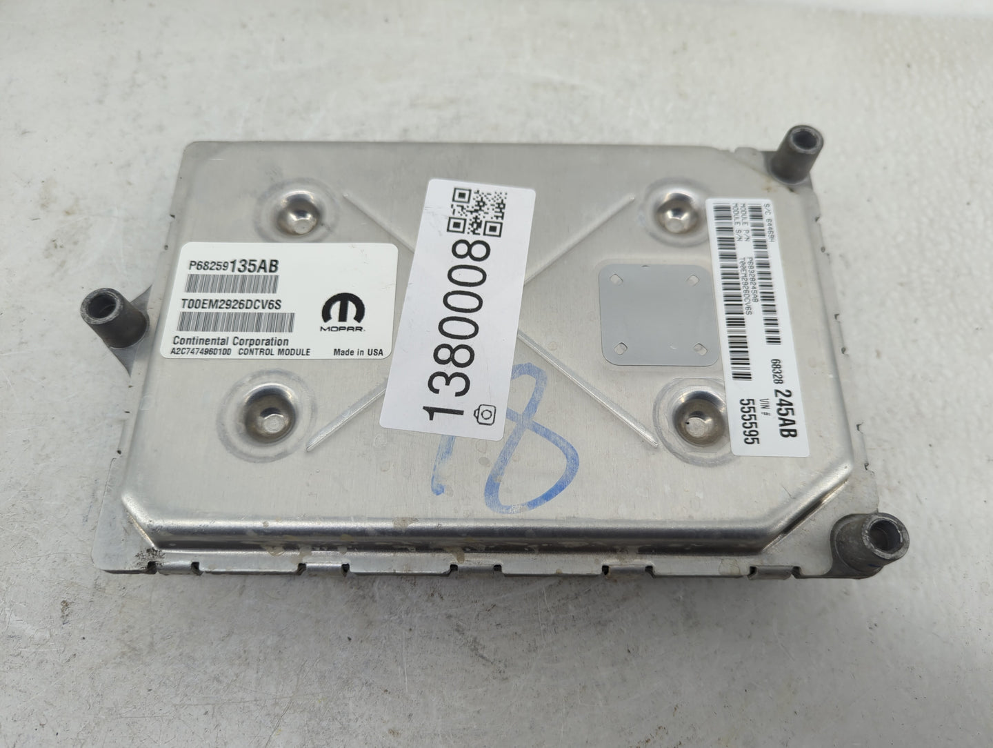 2016-2019 Dodge Journey PCM Engine Control Computer ECU ECM PCU OEM P/N:P68328245AB P68259135AB Fits Fits 2016 2017 2018 201