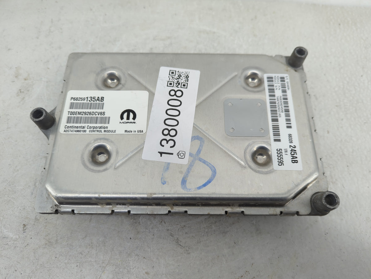 2016-2019 Dodge Journey PCM Engine Control Computer ECU ECM PCU OEM P/N:P68328245AB P68259135AB Fits 2016 2017 2018 2019 OEM