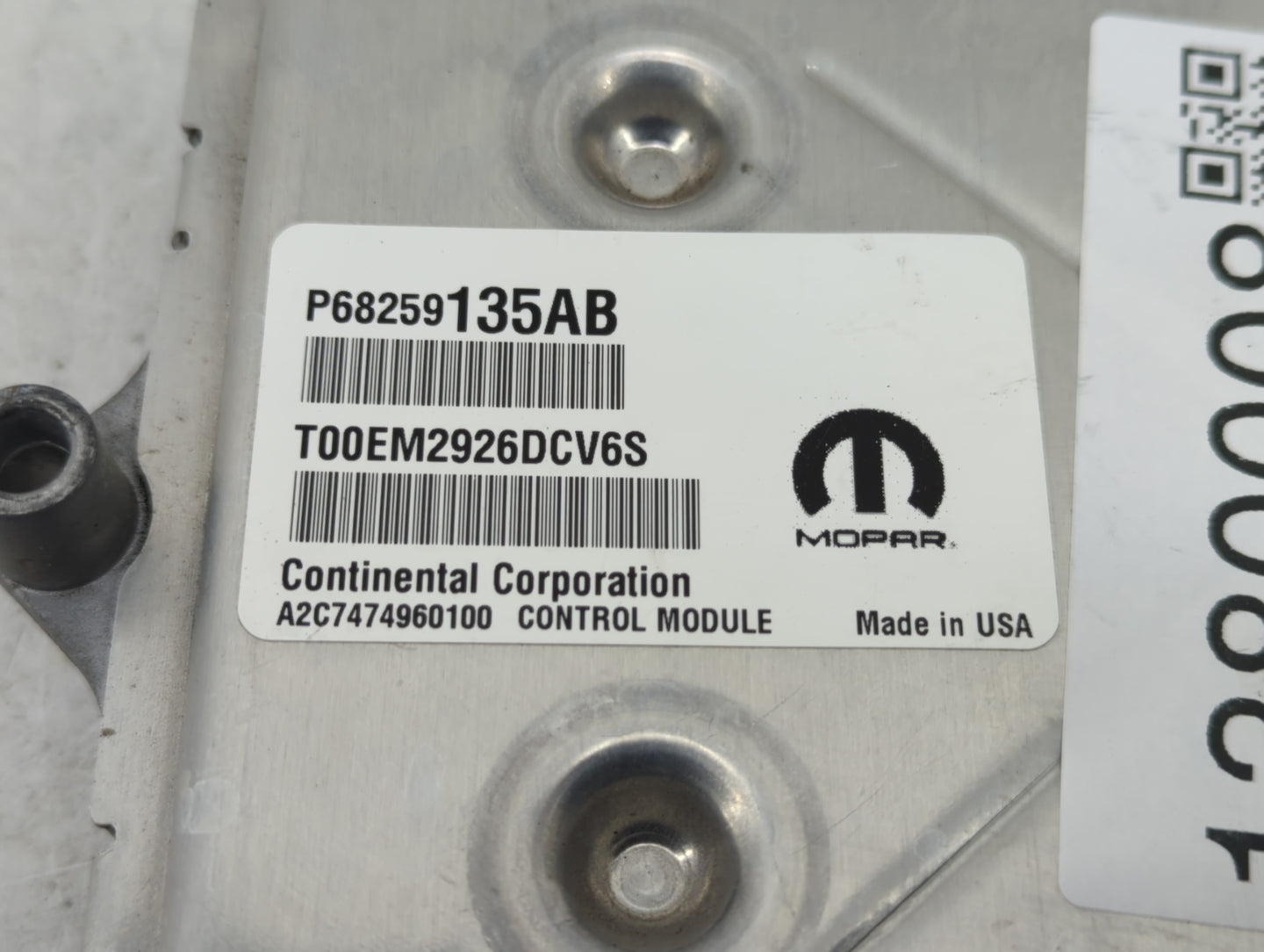 2016-2019 Dodge Journey PCM Engine Control Computer ECU ECM PCU OEM P/N:P68328245AB P68259135AB Fits Fits 2016 2017 2018 201
