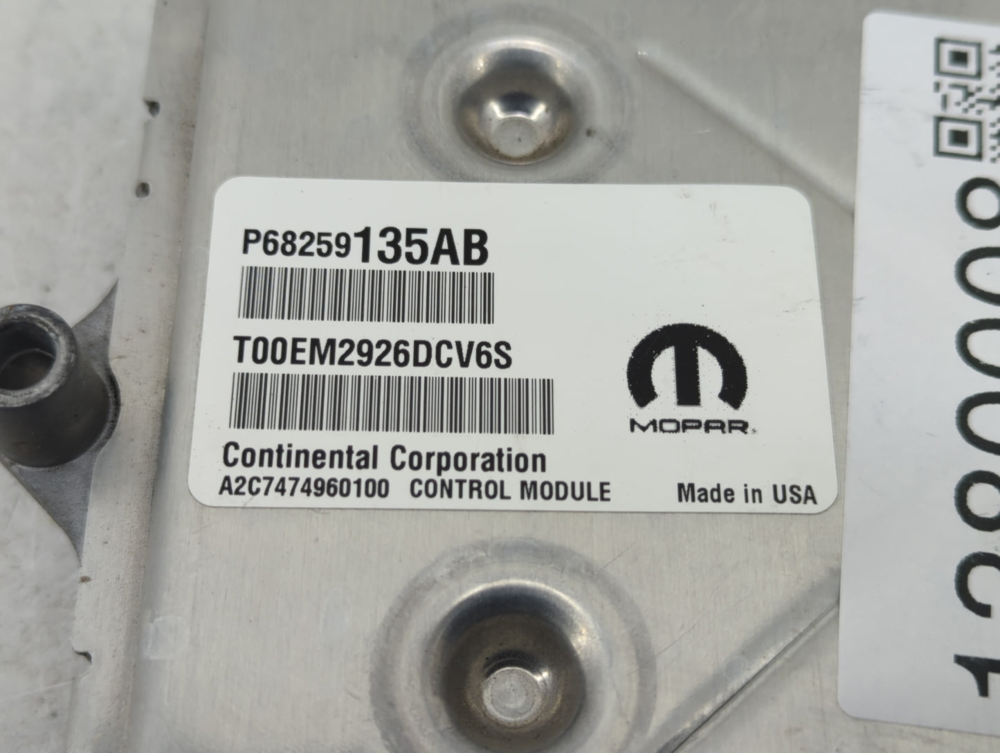 2016-2019 Dodge Journey PCM Engine Control Computer ECU ECM PCU OEM P/N:P68328245AB P68259135AB Fits Fits 2016 2017 2018 201
