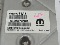 2016-2020 Dodge Journey PCM Engine Control Computer ECU ECM PCU OEM P/N:68259127AB Fits Fits 2016 2017 2018 2019 2020 OEM Us