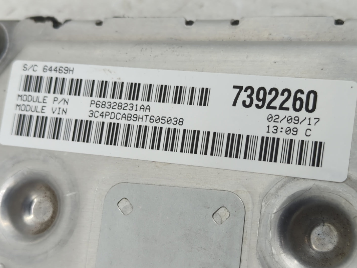 2016-2020 Dodge Journey PCM Engine Control Computer ECU ECM PCU OEM P/N:68259127AB Fits Fits 2016 2017 2018 2019 2020 OEM Us