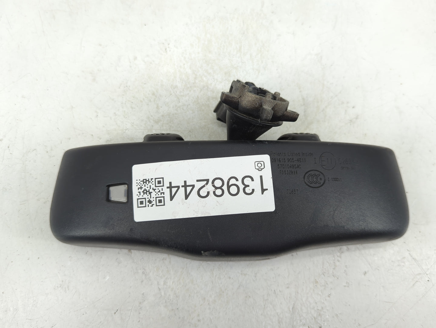 2011-2017 Dodge Journey Interior Rear View Mirror Replacement OEM P/N:57010495AC Fits Fits 2011 2012 2013 2014 2015 2016 201
