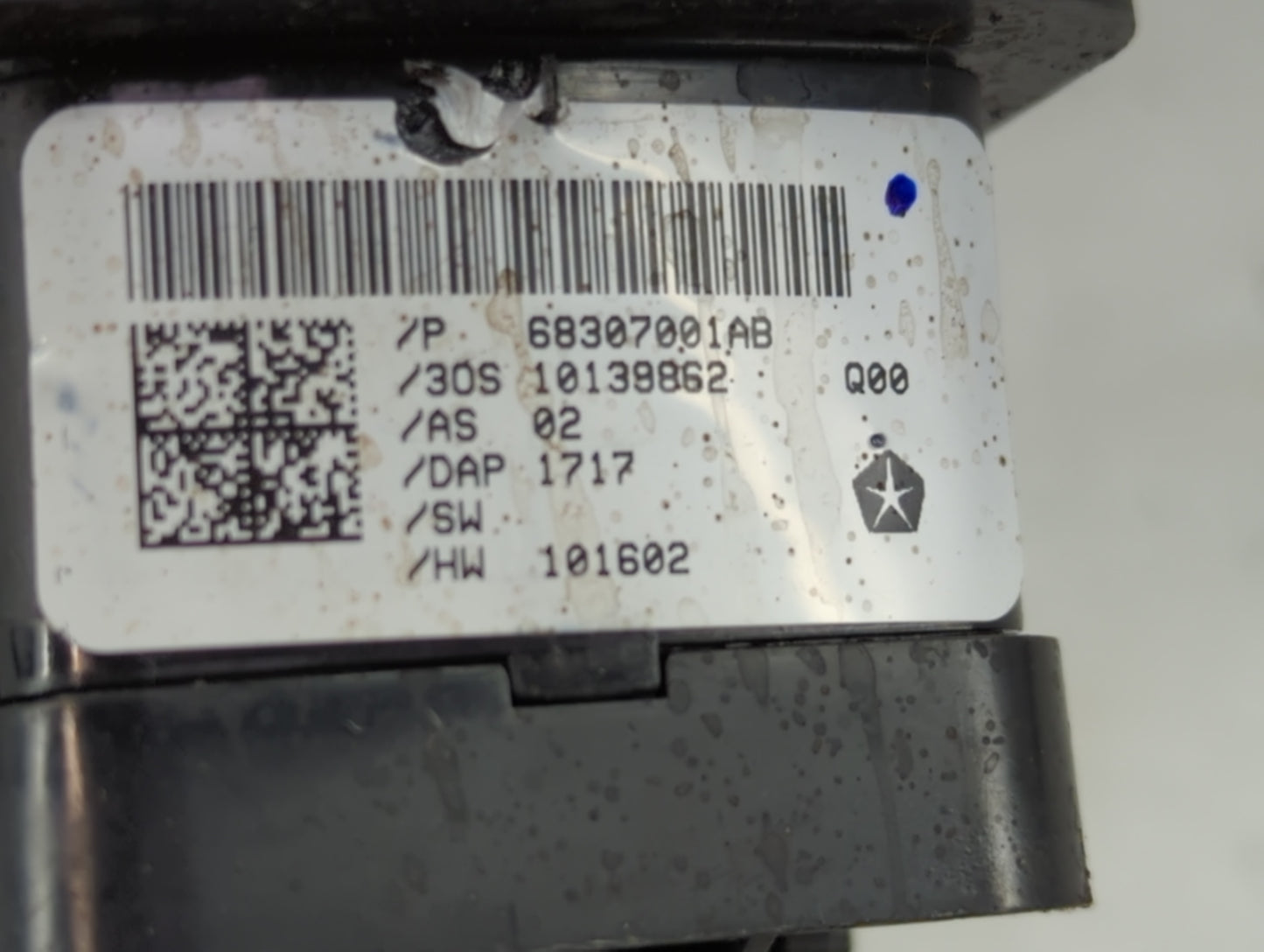 2018-2020 Dodge Journey Master Power Window Switch Replacement Driver Side Left P/N:68307001AB Fits Fits 2018 2019 2020 OEM 