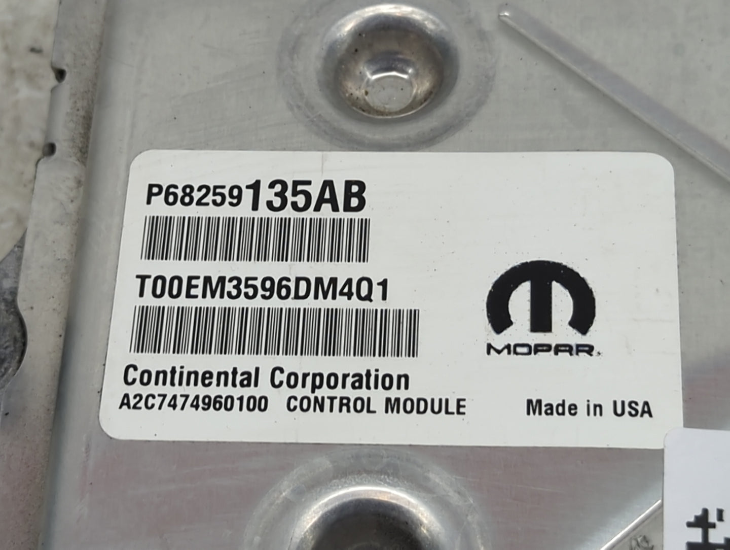 2016-2019 Dodge Journey PCM Engine Control Computer ECU ECM PCU OEM P/N:P68328245AB P68259135AB Fits Fits 2016 2017 2018 201