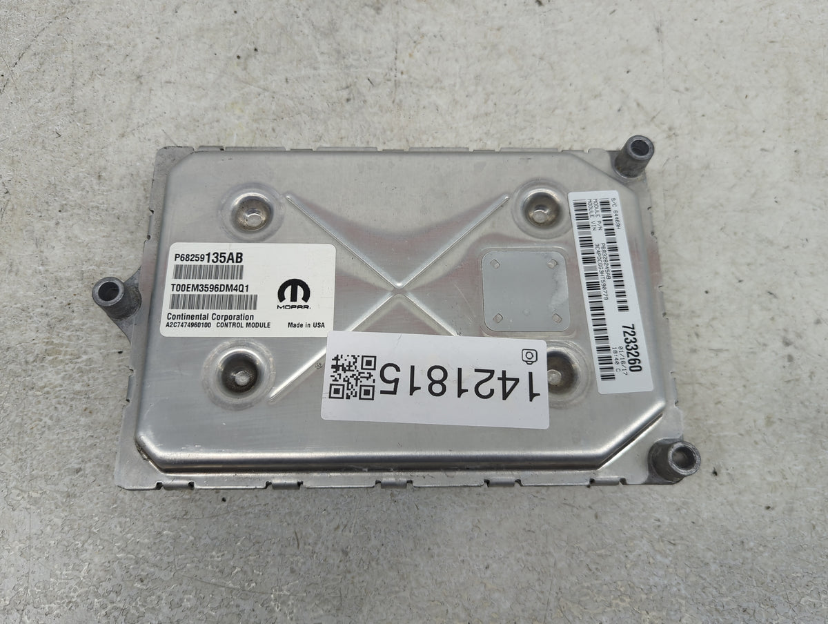 2016-2019 Dodge Journey PCM Engine Control Computer ECU ECM PCU OEM P/N:P68328245AB P68259135AB Fits 2016 2017 2018 2019 OEM