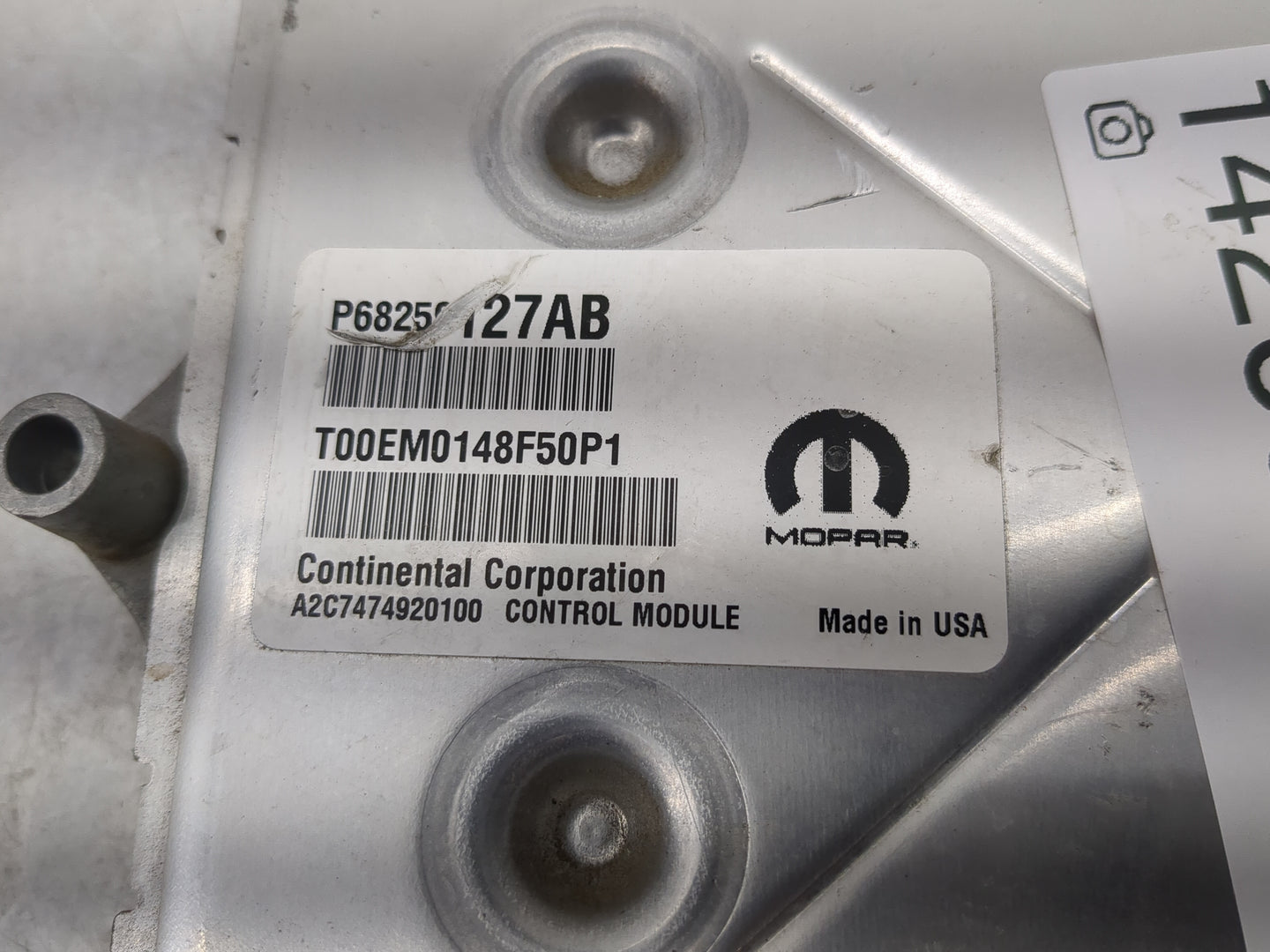 2016-2020 Dodge Journey PCM Engine Control Computer ECU ECM PCU OEM P/N:P68259127AB Fits Fits 2016 2017 2018 2019 2020 OEM U
